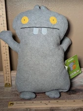 Ugly Doll 12 inch Plush Babo Pretty Ugly LLC 2000 rare Grey Babo