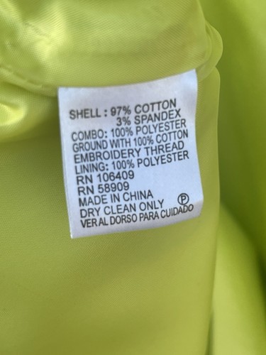 GIANNI BINI Women Dress Yellow Size 12 - Picture 7 of 10
