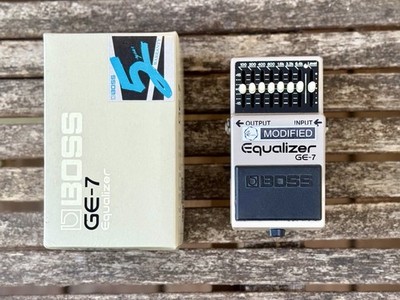 Boss GE-7 Equalizer Modded Modified AnalogMan -Mod (Keeley, JHS) 18V