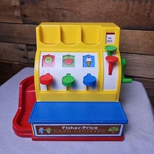 FISHER-PRICE TOYS CASH REGISTER  DRAWER  BELL WORKS 2015