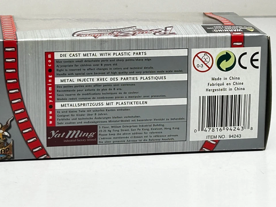 Autopista de peaje Mercury 1957 diecast Yatming escala 1:43 convertible Foto 4 de 4