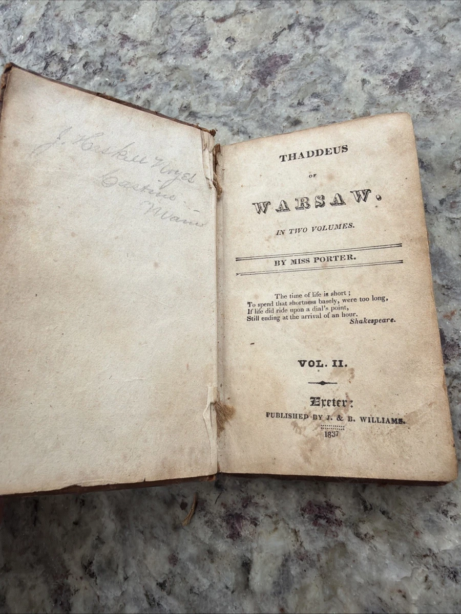 Miniature Books 1800-1849 for sale - eBay