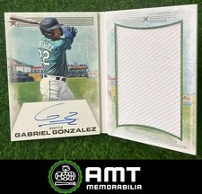 Gabriel Gonzalez Jersey Auto Booklet 2024 Panini Boys Summer 130/150 2023 FFB-GG