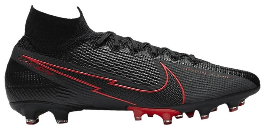 Nike Mercurial Superfly 7 Elite AG Pro Black Chile Red for Sale