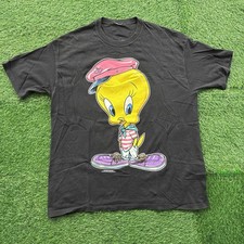 VTG 1994 Warner Bros Tweety Bird T Shirt Graphic T-Shirt Single Stitch Men  s XXL