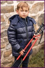 winter coat for kids outwear warm white duck down jacket