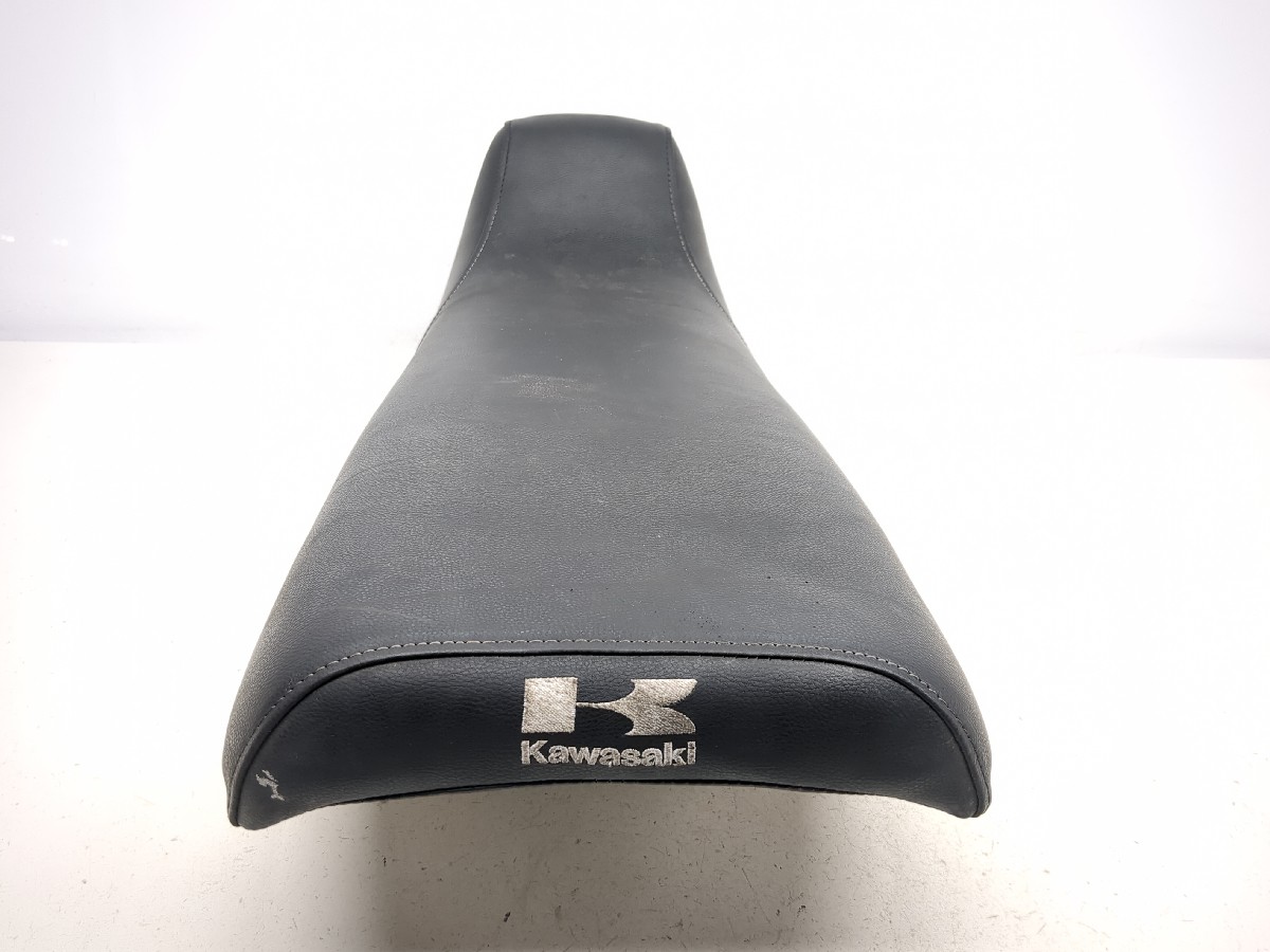 87-07 Kawasaki KLR 650 Full One Piece Driver Passenger Seat 53001-1492