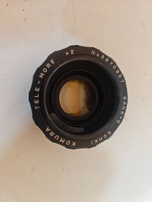 Sankyo Kohki Komura Telemore for Penta x2 M42 Screw Mount made in Japan