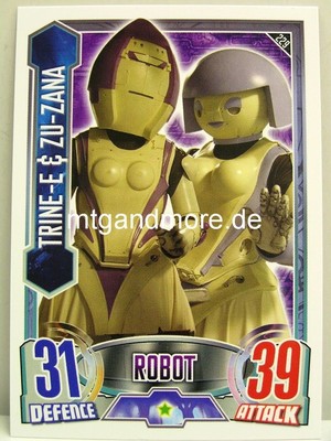 #229 Trine-E & Zu-Zana - Alien Attax Doctor Who