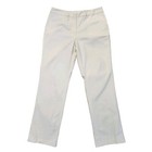 Talbots Stretch Womens Size 12 Pale Pastel Yellow Pants Cotton/Spandex 5 Pockets