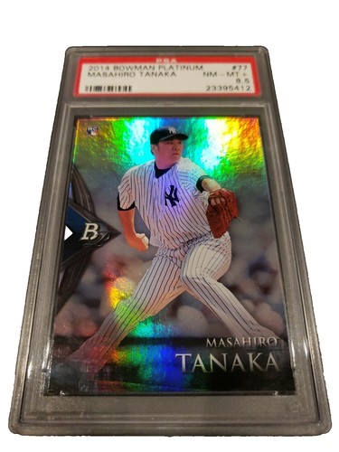 MASAHIRO TANAKA 2014 PANINI PRIZM ROOKIE RC REDWHITEBLUE