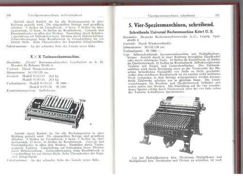 Handbuch der Büro-Maschinen / Reprint des Hauptteils von 1927 / Dingwerth, 2003 - Picture 3 of 3