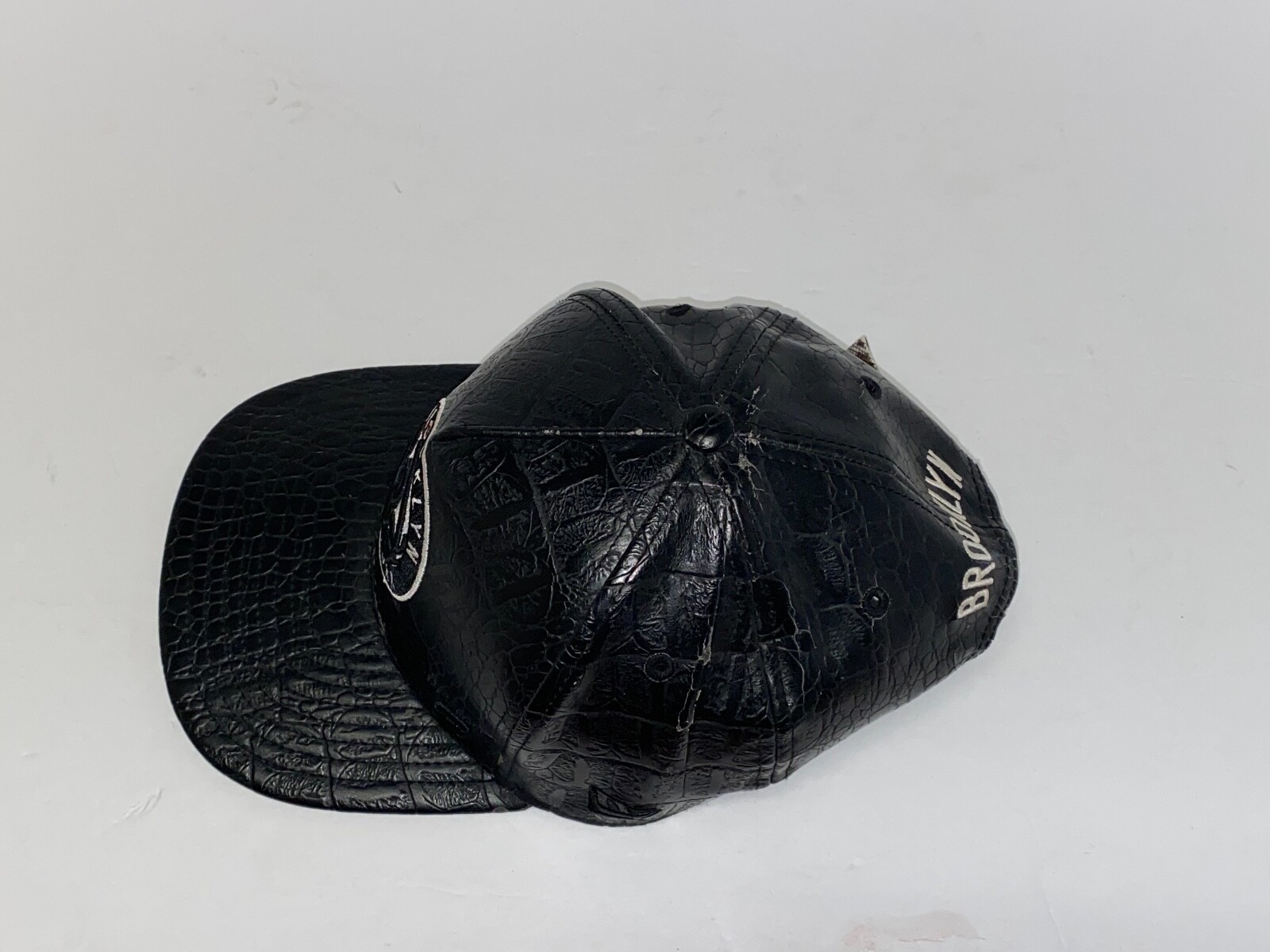 Brooklyn Nets Leather Python New Era Strapback Ha… - image 10