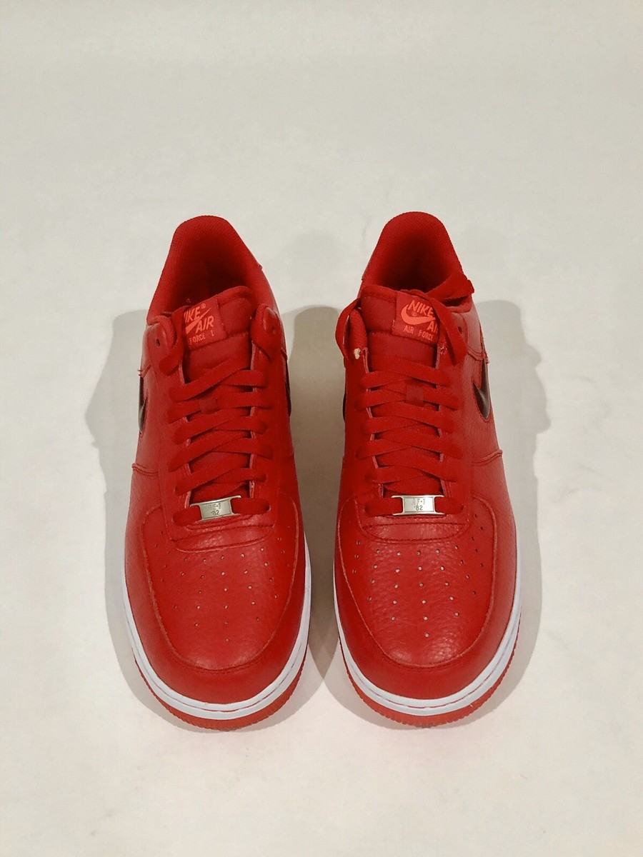 RARE 2012 HEAT! NEW DS SPORT RED NIKE AIR FORCE LOW JEWEL SWOOSH