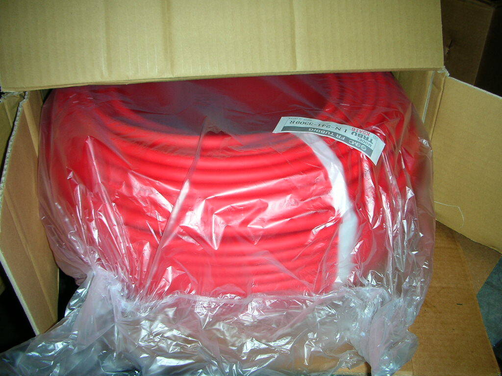 SMC TRBU-IN-241-3309R FR Flame Resist 2-Layer Polyurethane Tubing RED 100M 1/2"