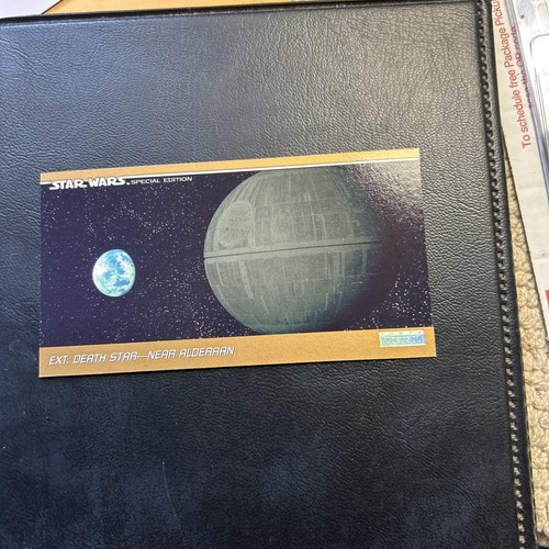 Star Wars WideVision 1997 Trilogy Special Edition 35 death star super