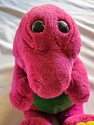 ぬいぐるみ 人形 90s DAKIN デーキン 恐竜 トリケラトプス 1992 1992 Dinosaur Hand Puppet Vintage Plush Dakin BARNEY the Purple 15