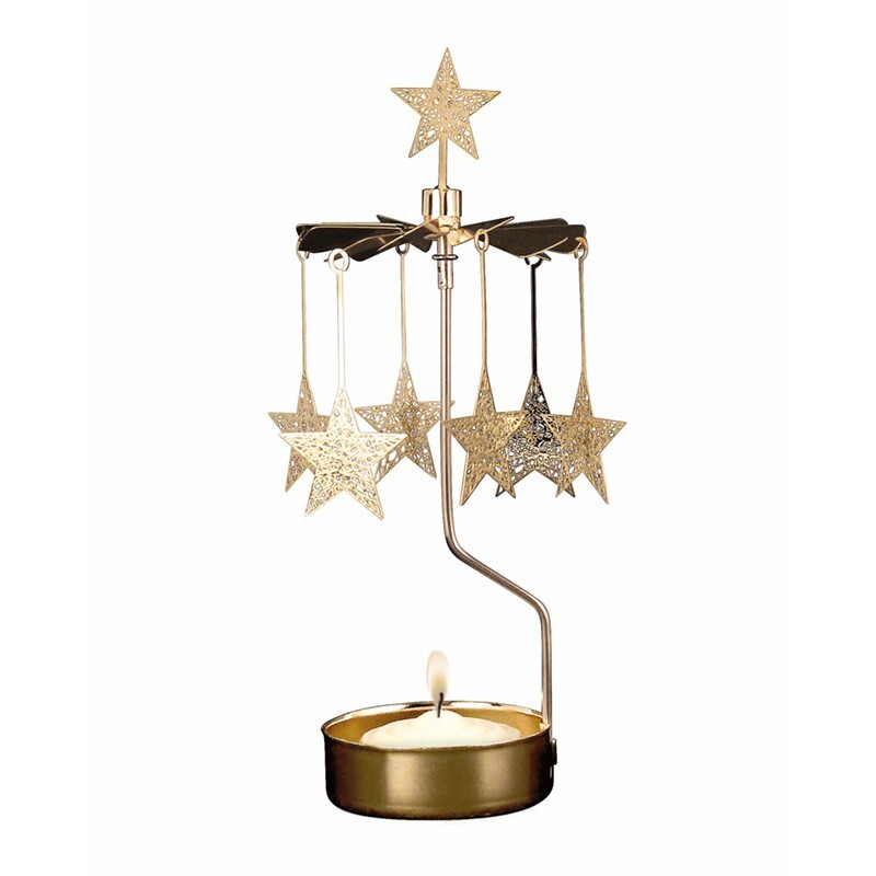 K & M Thermal Rotating Candle Holder, Spinning Candle Holder eBay