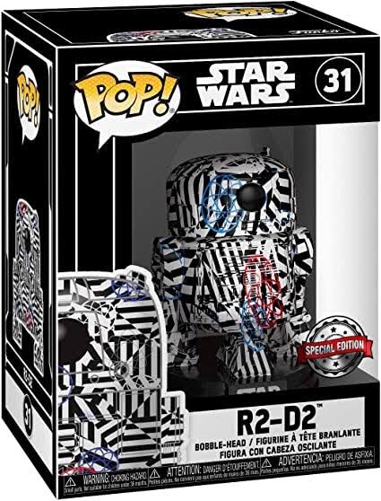 R2-D2 #31 Funko Pop! Vinyl Artist Series Star Wars with Hard Case