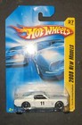 HOT WHEELS 2008 NEW MODELS FORD MUSTANG FASTBACK #27/40 WHITE