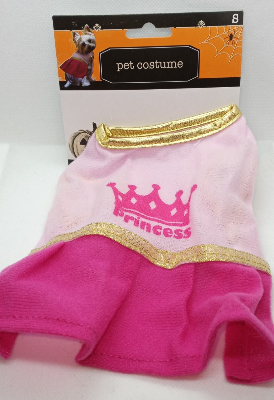Princess Dog Costume for small dogs. Size small. Halloween costume for