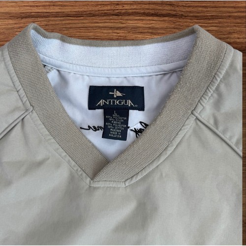 South Carolina Gamcocks Baseball Vest Mens L Beige Ray Tanner Golf Pullover - Picture 3 of 9