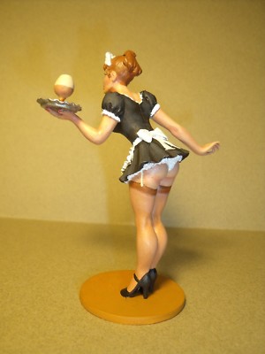 Figurine 1/18 Fille Maeva Non Peinte – Pour Diorama Minichamps Norev, Résine France