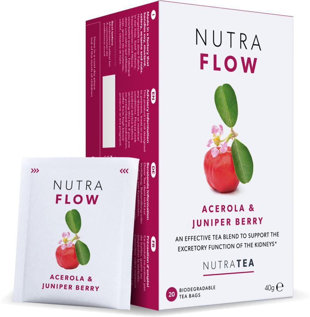 Nutratea Flow 20 Sachets x 4 Pack