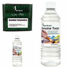 100% Pure Gum Turpentine Genuine Turps Paint Brush Cleaner Thinner Stain Remover