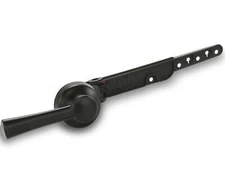 Korky 6034BP Matte Black Toilet Tank Lever Fits Front Side Left Right Mounts