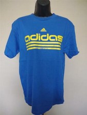 New Minor Flaw Youth Size XL Blue Adidas Shirt