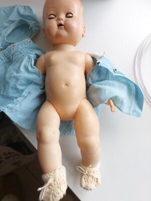 Ancien Poupée Raynal Caroline Idéal 1957 – 34 Cm, Fabriquée En France
