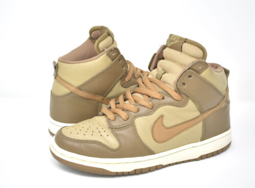 nike dunk high maple