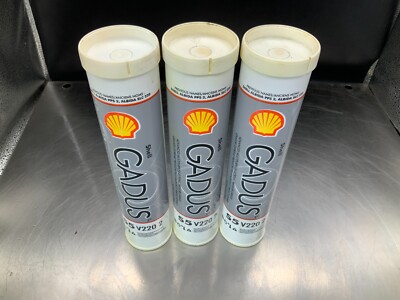 (3) Shell Gadus S5 V220 Advanced Performance Grease