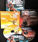 Taebo, Billy Blanks 3 DVDS NEW Workout, Fitness,Burn Fat,Turbo,T3,Sculpt,Turbo