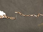 Renoir Matisse Necklace & Earrings Set Copper White Enamel Leaf Wedding Jewelry — photo 9