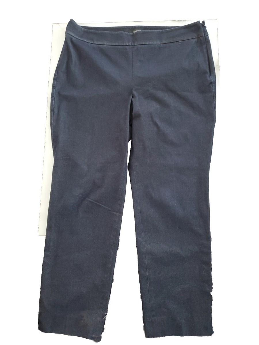 Talbots Chatham Ankle Sz 14 Straight Leg Side Zip Dressy