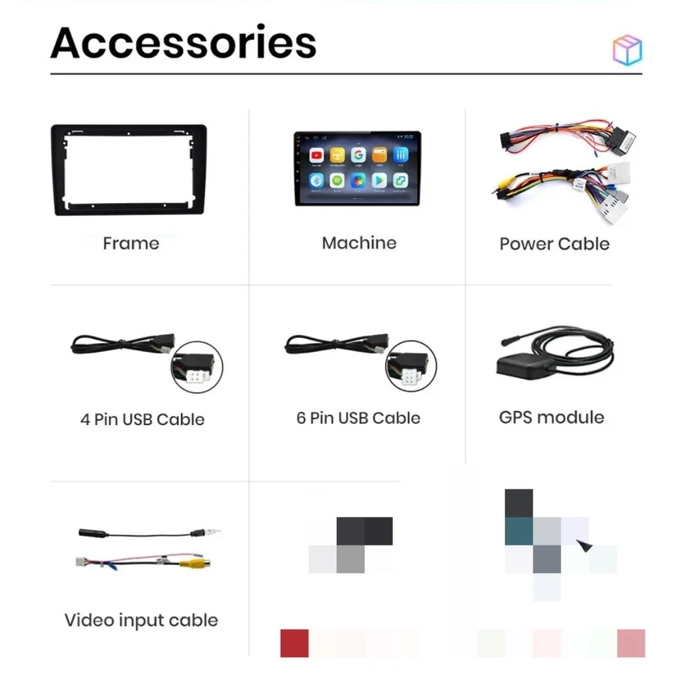 RADIO 9" PER DAIHATSU TERIOS NAVIGATORE GPS BLUETOOTH ANDROID USB WI-FI - Immagine 4 di 4