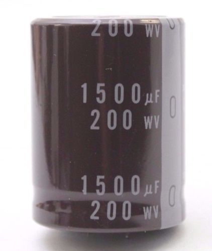 Condensateur électrolytique Chimique 1500µF 35V - Température -40 à +105°C, Référence 1539