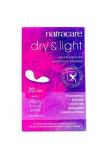 Natracare Dry & Light Pad Miękka certyfikowana osłona z bawełny organicznej Oddychająca naturalna