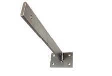 Floating Bench Metal Bracket, Heavy Duty Bench Support