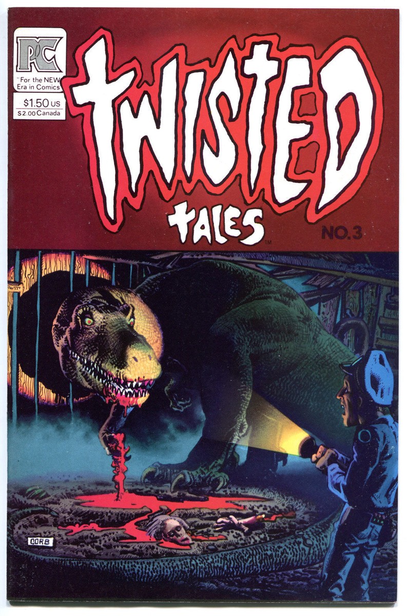 TWISTED TALES #3, NM, Richard Corben, Dinosaurs, Horror