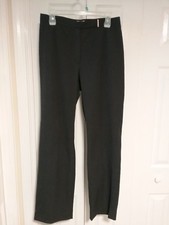 Liz Claiborne "Anissa" Stain Resistant Dress Pants Size 10 Charcoal  GT003K 