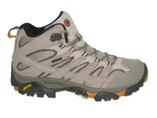 Merrell Moab 2 Mid Waterproof Hiking Mid-Boots Men USA Sz 8.5 EUR 43 Beige