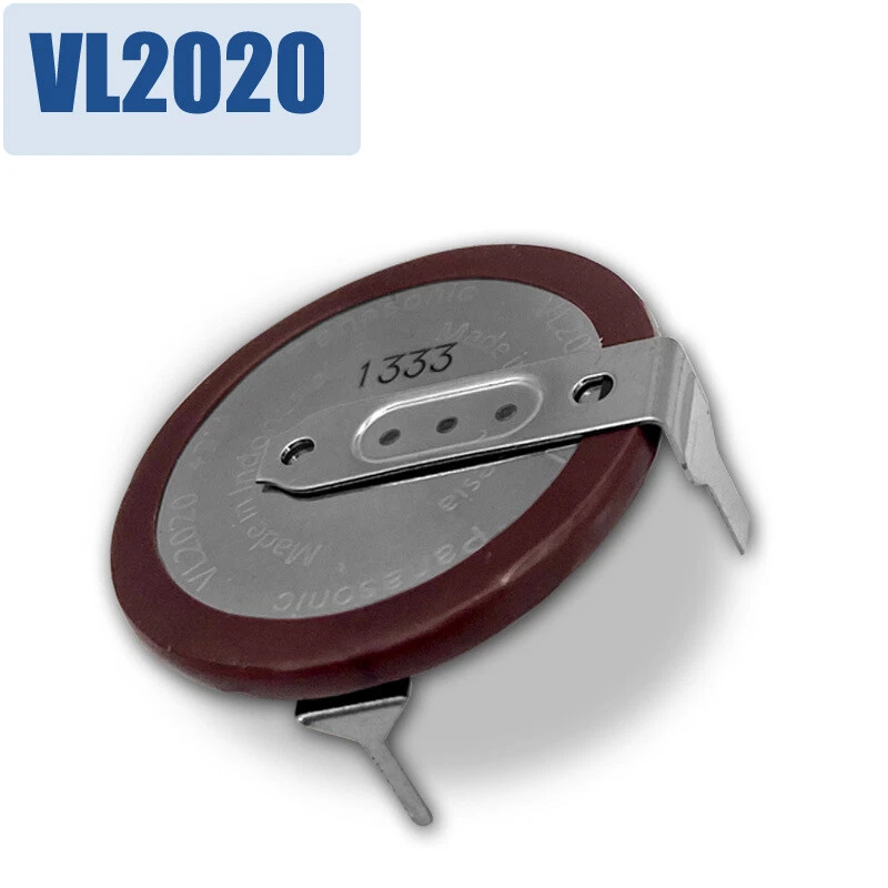 New 5PCS Rechargeable VL2020/HFN Button Coin Battery 3V For Remote Car Panasonic - Image 2 of 4