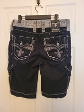 Rock Revival Classic Cargo Shorts Mens Tag Si...