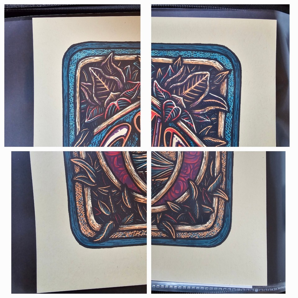 Luke Martin Grateful Dead Jack Straw Purple Non Foil Variant Silkscreen