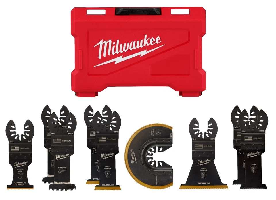 Milwaukee 49-10-9113 Open-Lok 9PC Multi-Tool Blade Kit - Image 1 of 1