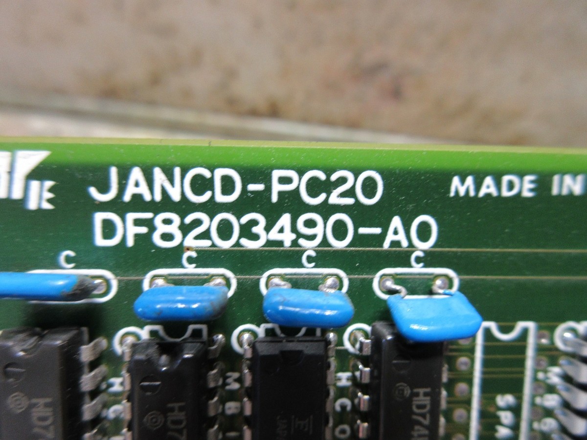 拡張カード YASKAWA SYSTEM JANCD-PC20 DF8203490-A0 YASKAWA CIRCUIT BOARD CARD JANCD-PC20 DF8203490-A0 | eBay