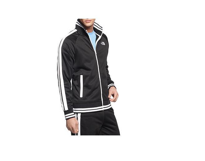 The North Face Tip Tour Track Jacket TNF Black/TNF White Men's XL